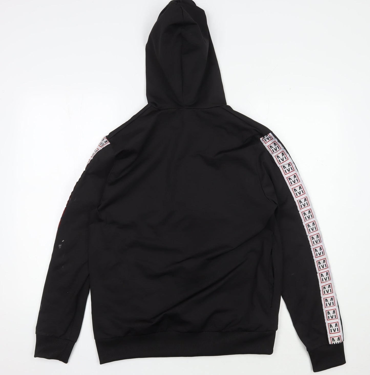 boohooMAN Men's Black Full Zip Hoodie - M