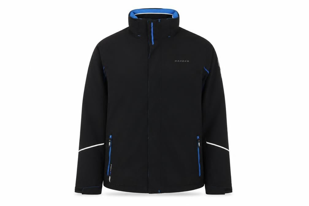 Dare2b Teens Black Jacket 34 Inch Zipped Pockets