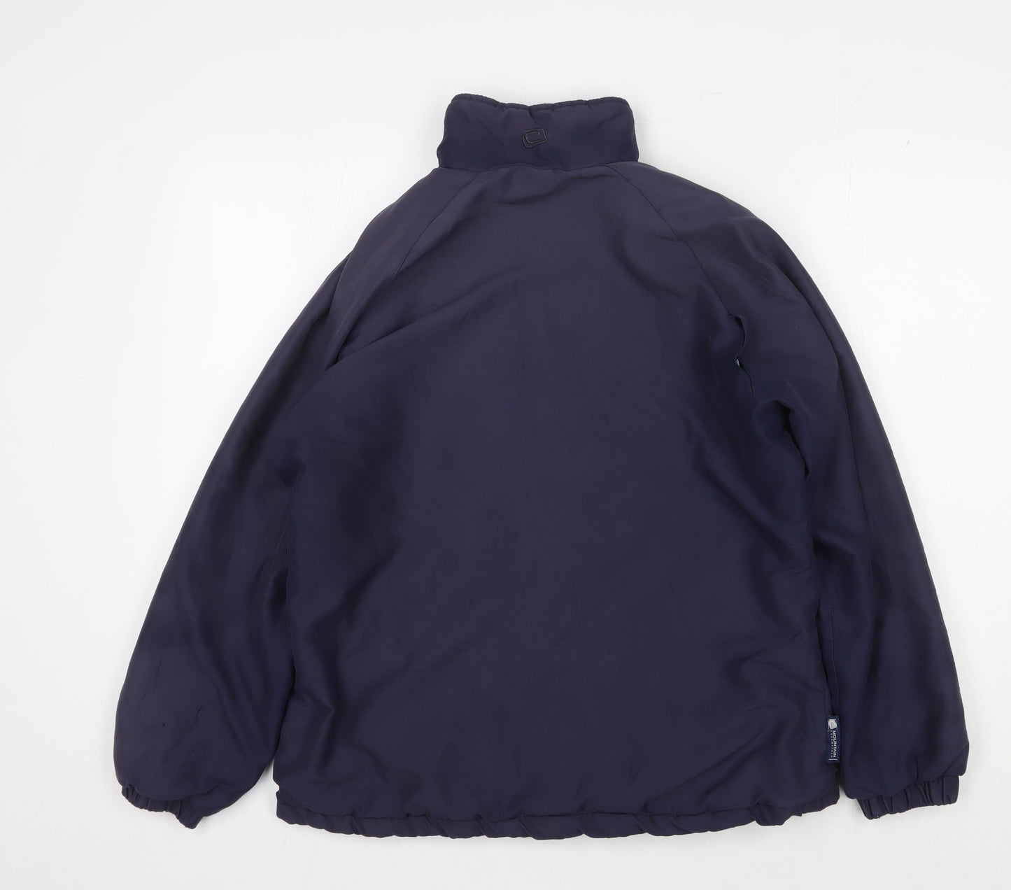 Mountain Essentials Women's Blue Windbreaker Jacket Size 12