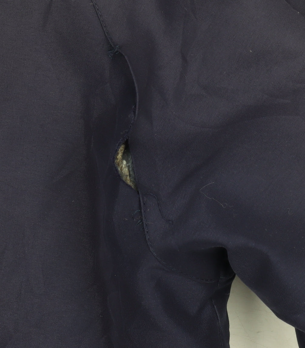 Mountain Essentials Women's Blue Windbreaker Jacket Size 12