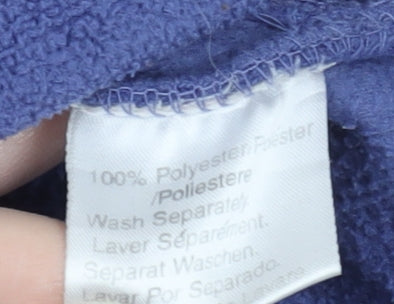Regatta Women's Blue Fleece Zip-Up Jacket Size 12