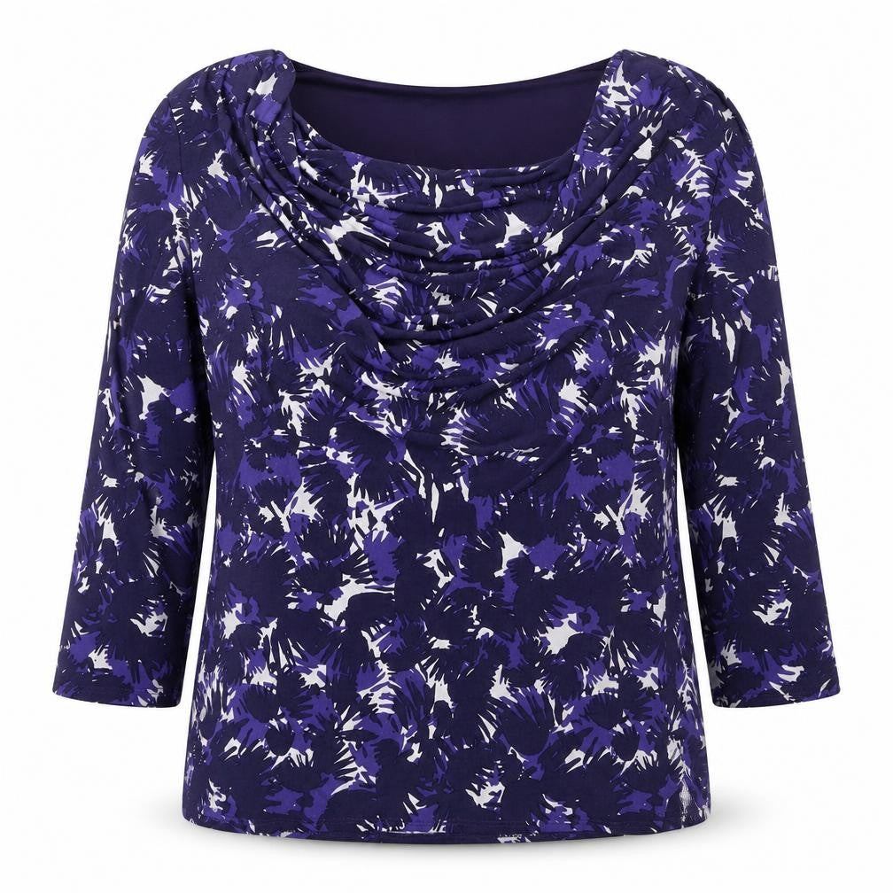 Jasper Conran Women's Purple 14 Cowl Neck Blouse