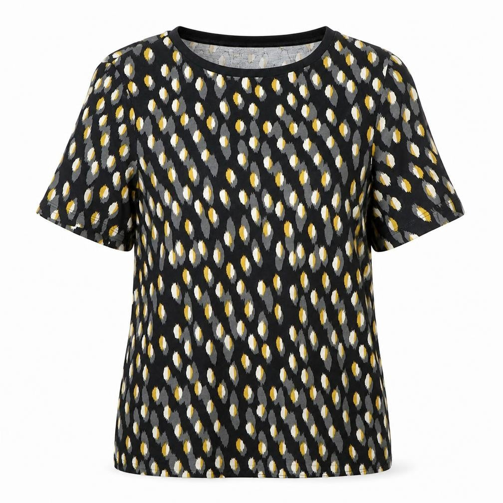 Jaeger Women's Multicoloured Geometric T-Shirt S