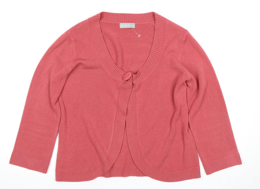 Per Una Women's Pink Cardigan, Size 12, Classic Style