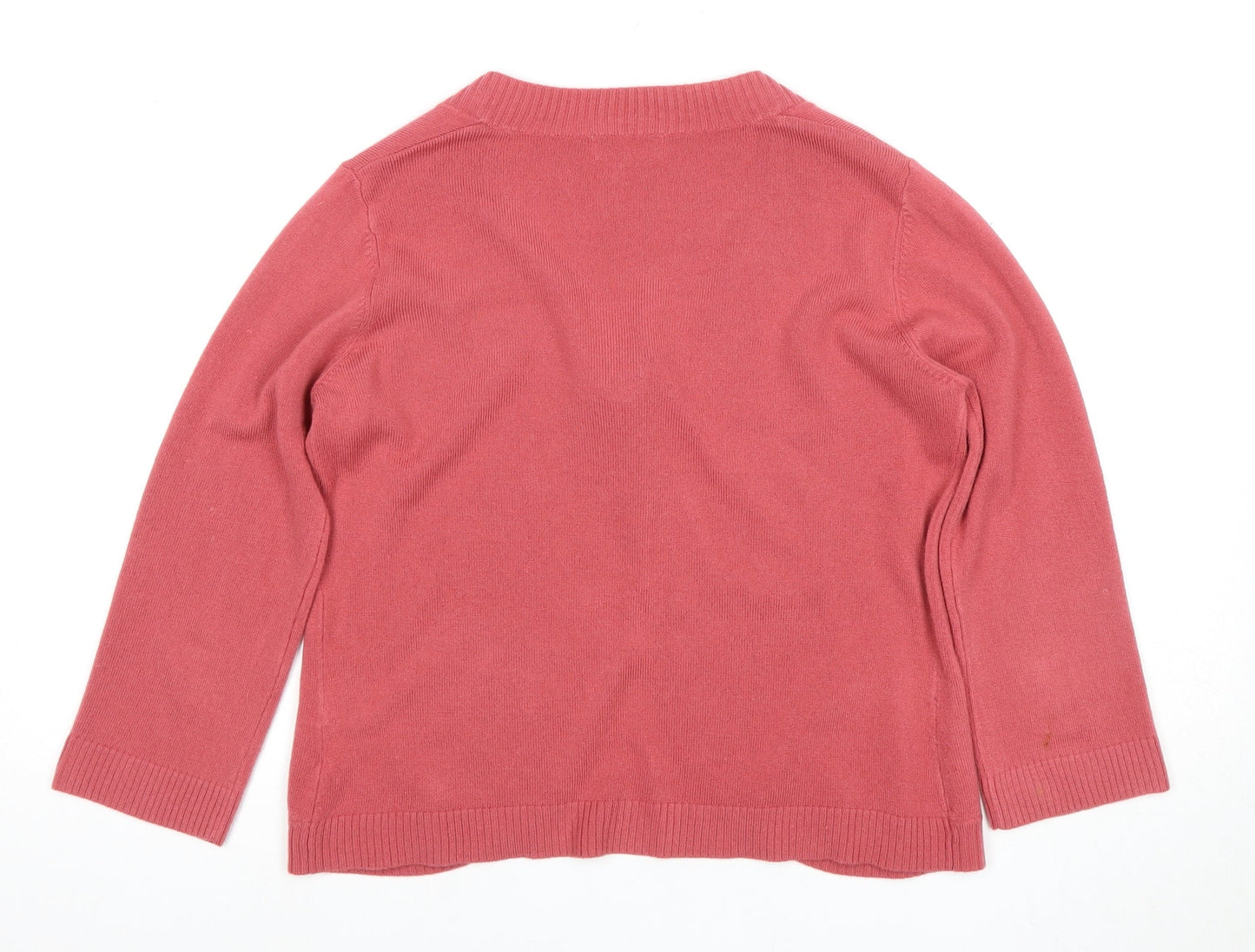 Per Una Women's Pink Cardigan, Size 12, Classic Style
