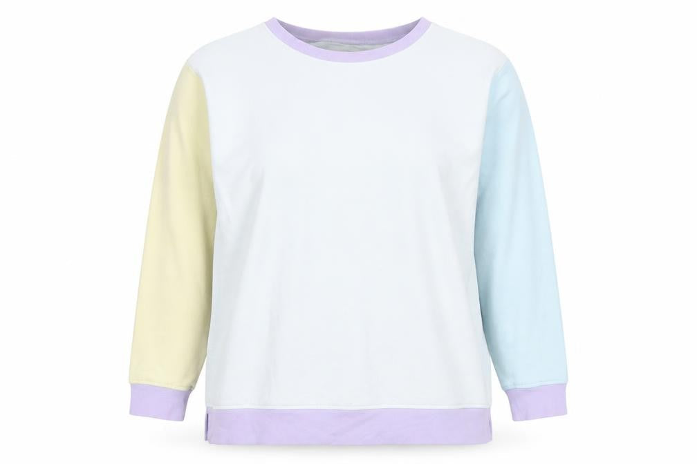 Lands' End Women's Multicoloured Pullover Sweatshirt Size 2