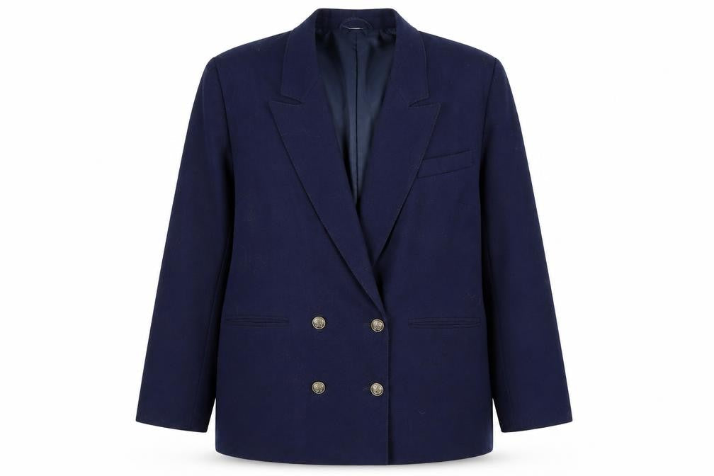 Edinburgh Women's Blue Blazer, Size 20, Classic Style