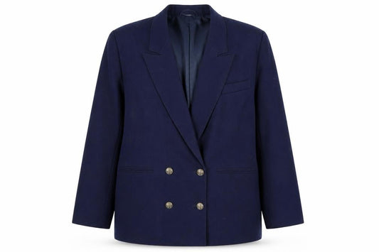 Edinburgh Women's Blue Blazer, Size 20, Classic Style