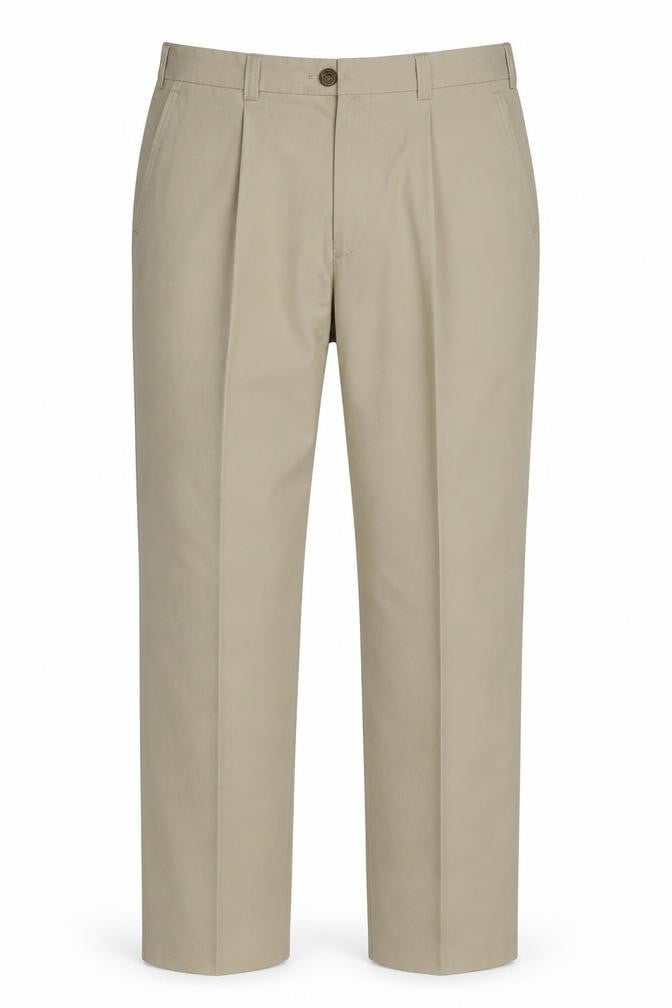 Oakman Men’s Beige Chino Trousers - Size 36