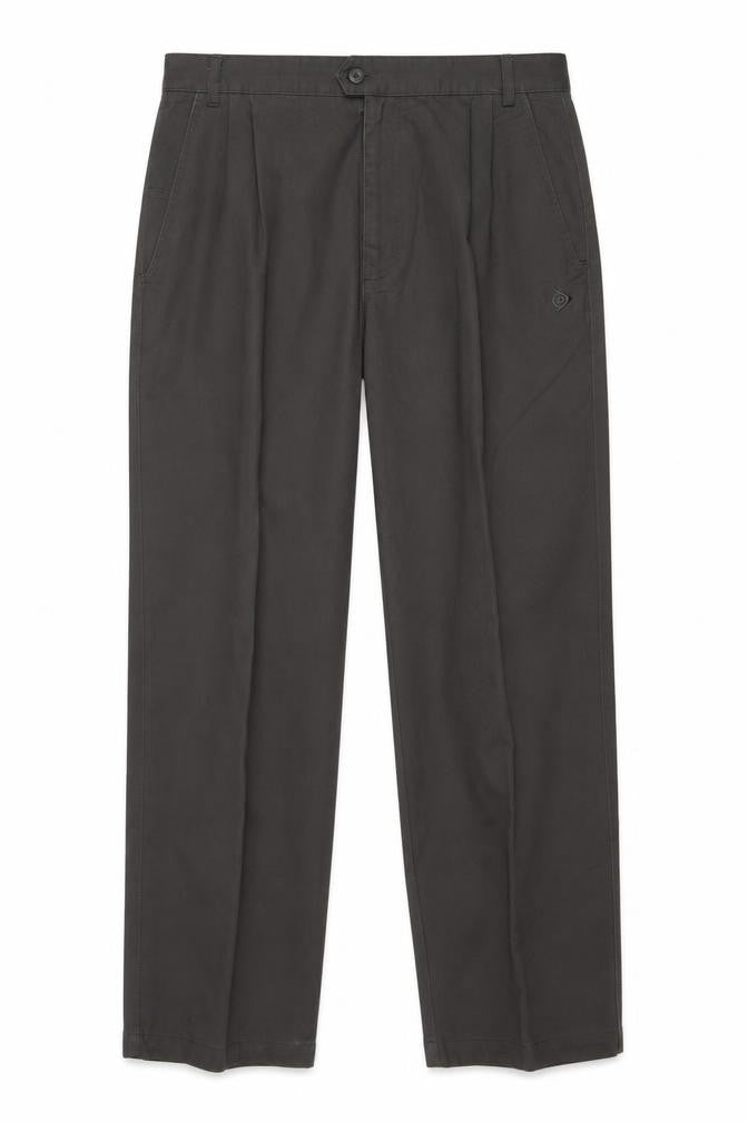 Dunlop Men's Grey Regular Fit Trousers, Size 36