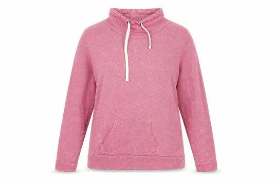 Mountain Warehouse Women’s Pink Knit Pullover Sweatshirt, Size 16