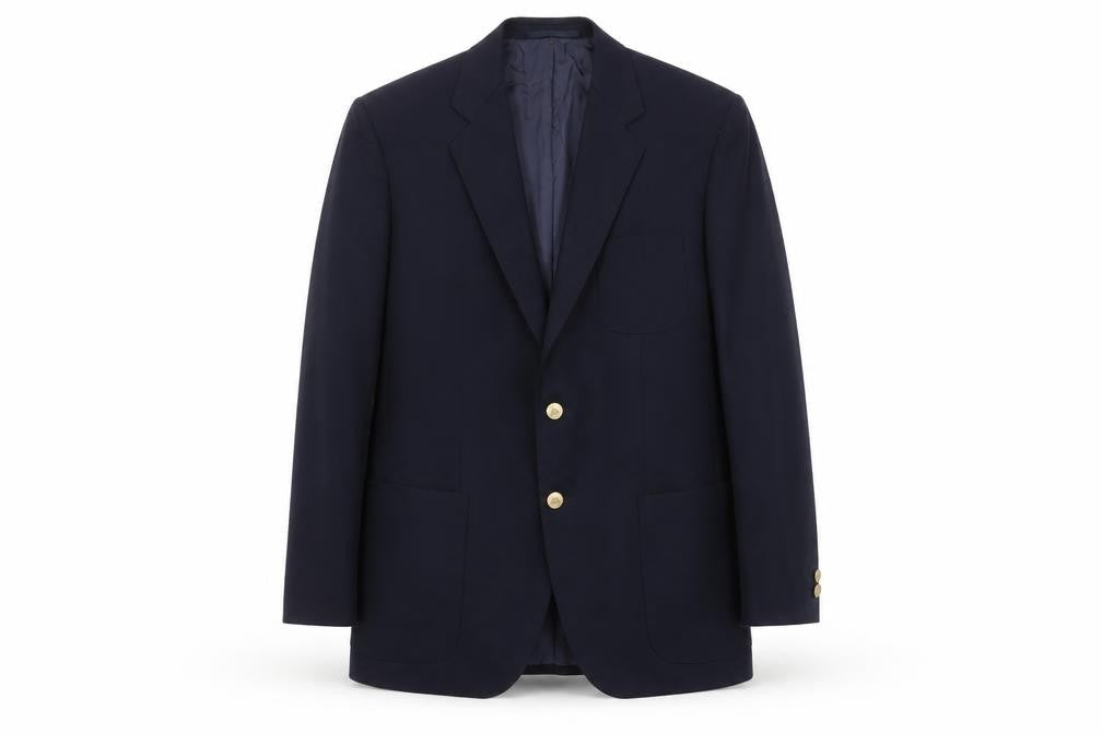 Bäumler Airliner Men's Black Blazer 42R Regular Wool Blend