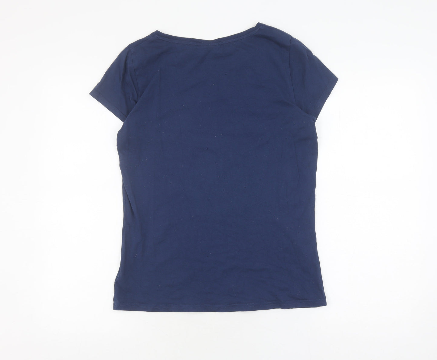 Harry Potter Women's Blue T-Shirt, S, Casual, All Seasons