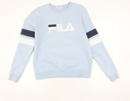 Fila Womens Blue Pullover Sweatshirt M