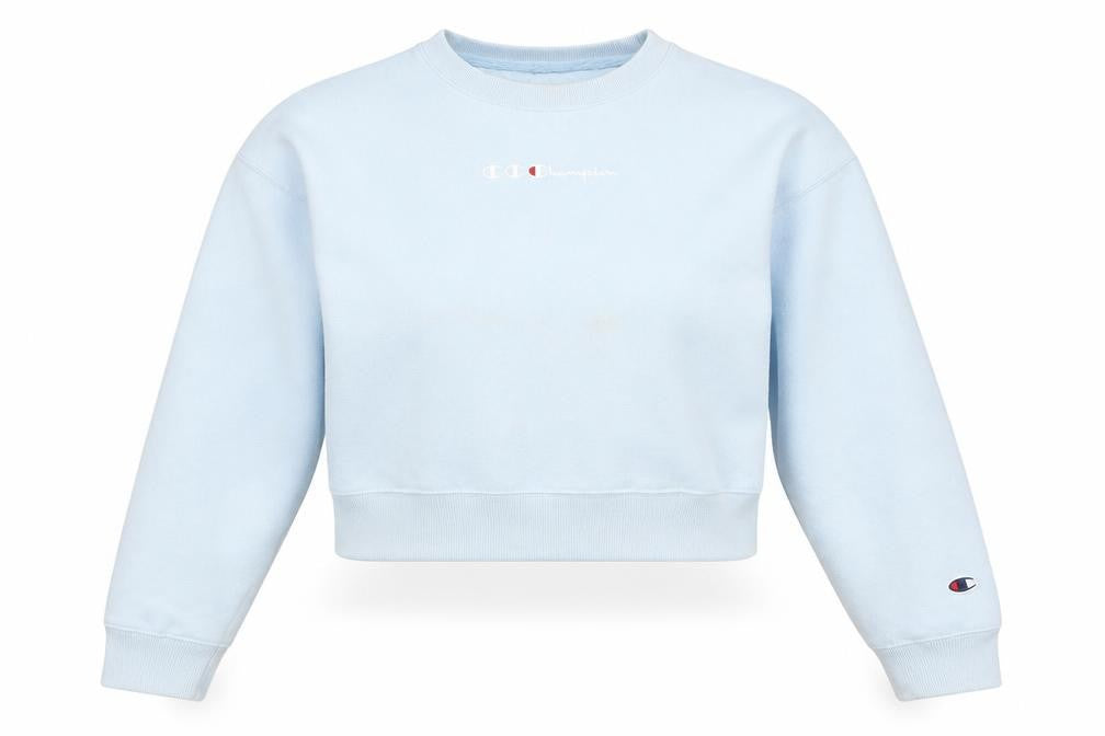 Champion Women's Blue Pullover Sweatshirt M