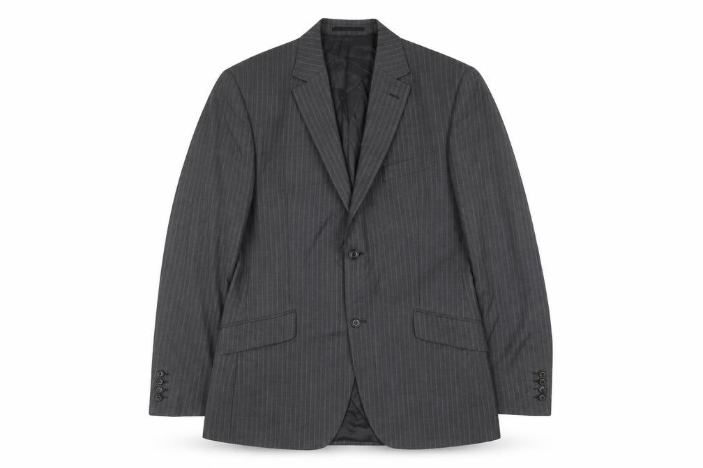Austin Reed Men's Grey Wool Blazer 42L Classic Formal