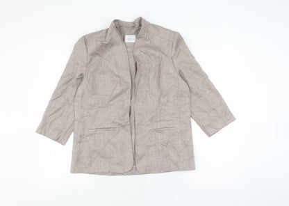 Eastex Women's Beige Suit Jacket Blazer Size 12