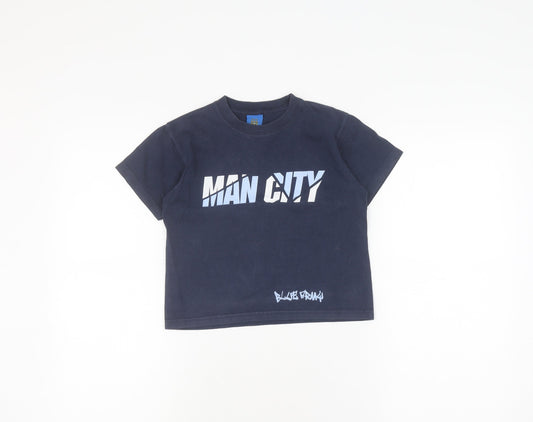 MCFC Boys Blue Graphic T-Shirt 5-6 Years