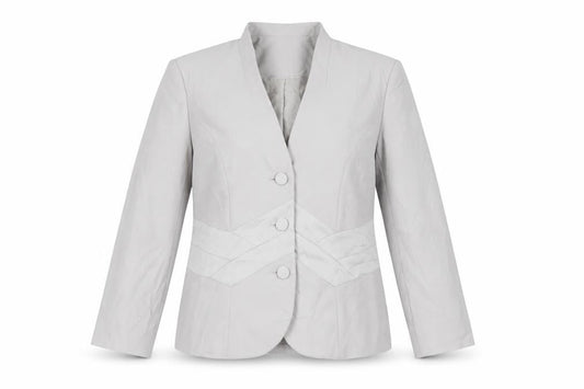 Eastex Women's Grey Suit Jacket Size 12 Regular