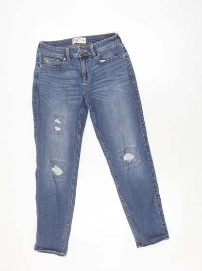 Abercrombie & Fitch Teens Blue Boyfriend Jeans, Size 13-14
