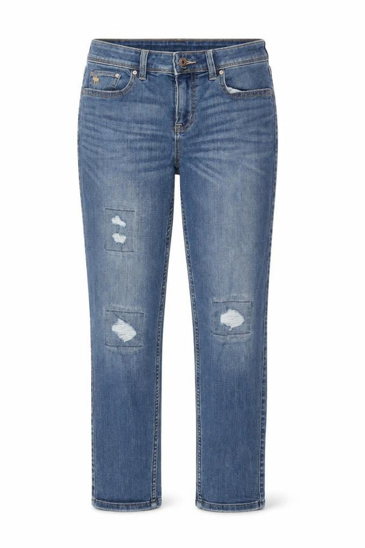 Abercrombie Teens Blue Boyfriend Jeans, Size 13-14