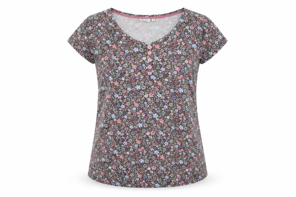 Animal Women’s Multicoloured Floral Blouse Size 8