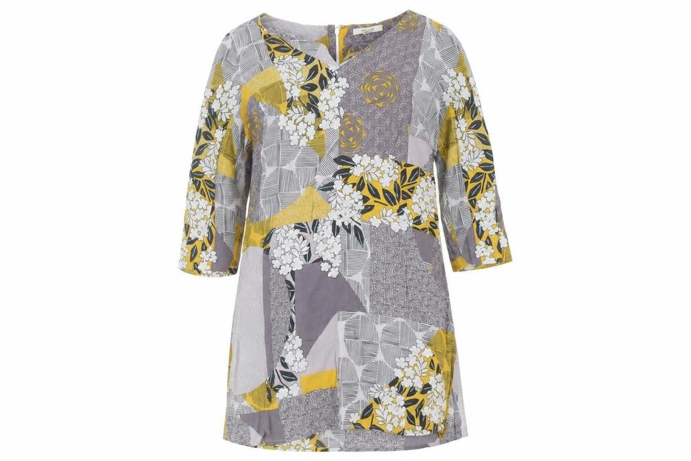 White Stuff Women's Multicolour Shift Dress Size 10