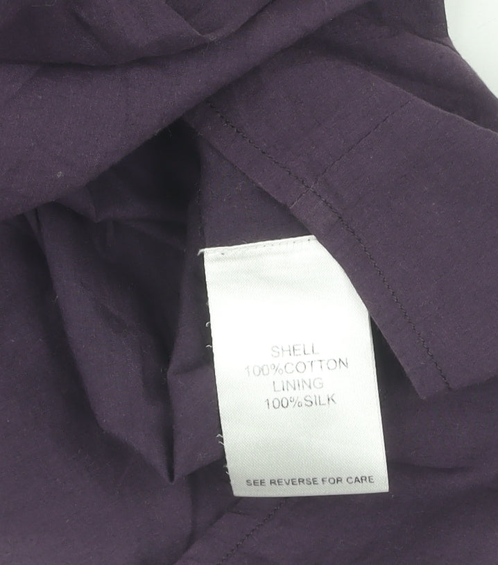 Jigsaw Women's Purple A-Line Dress, Size 8
