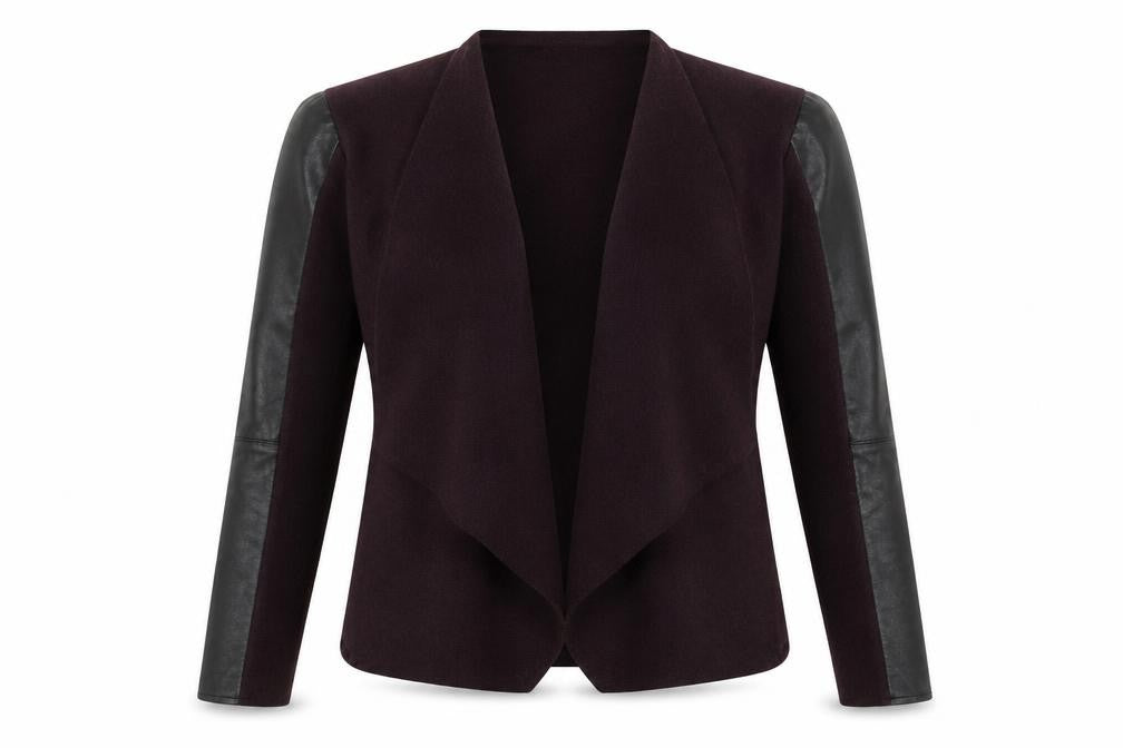 Ted Baker Women's Purple Wool Cardigan Size 6