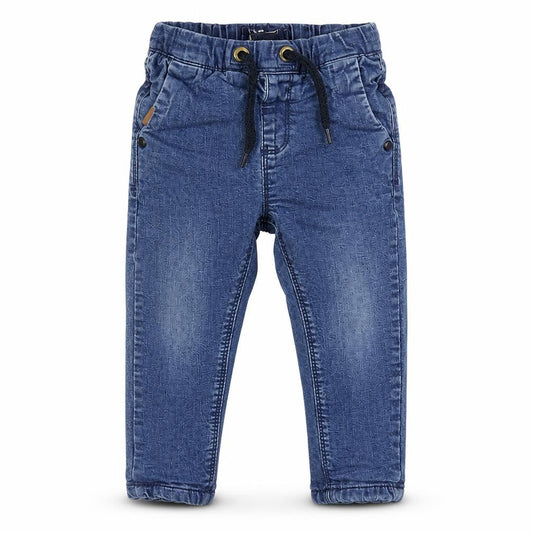 Next Blue Unisex Jogger Trousers, 12-18 Months, Elastic Waist