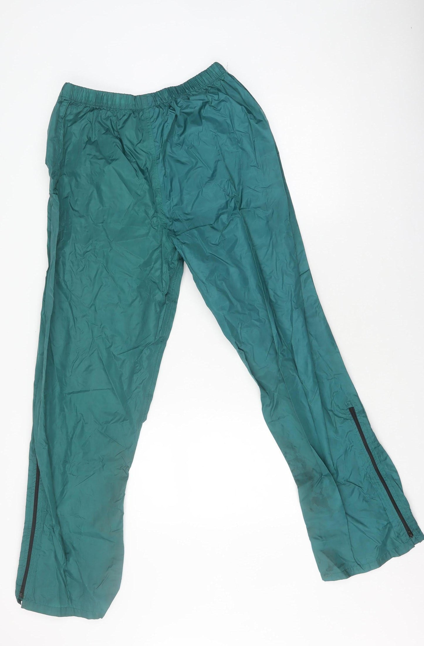Peter Storm Women's Green Rain Trousers, Size L, Elastic Waist