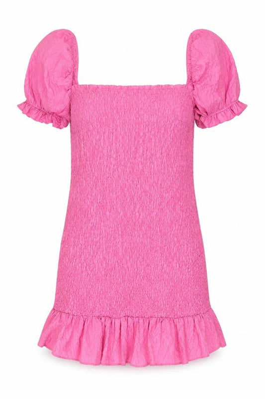 Zara Women's Pink A-Line Mini Dress Size 16