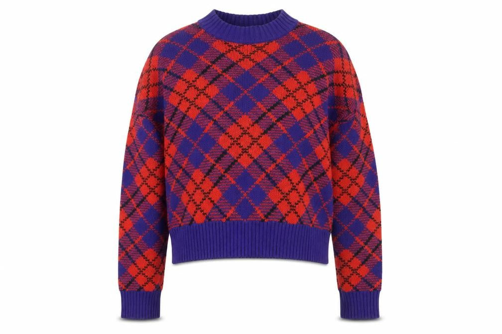 Forever 21 Men's Multicoloured Argyle Pullover M