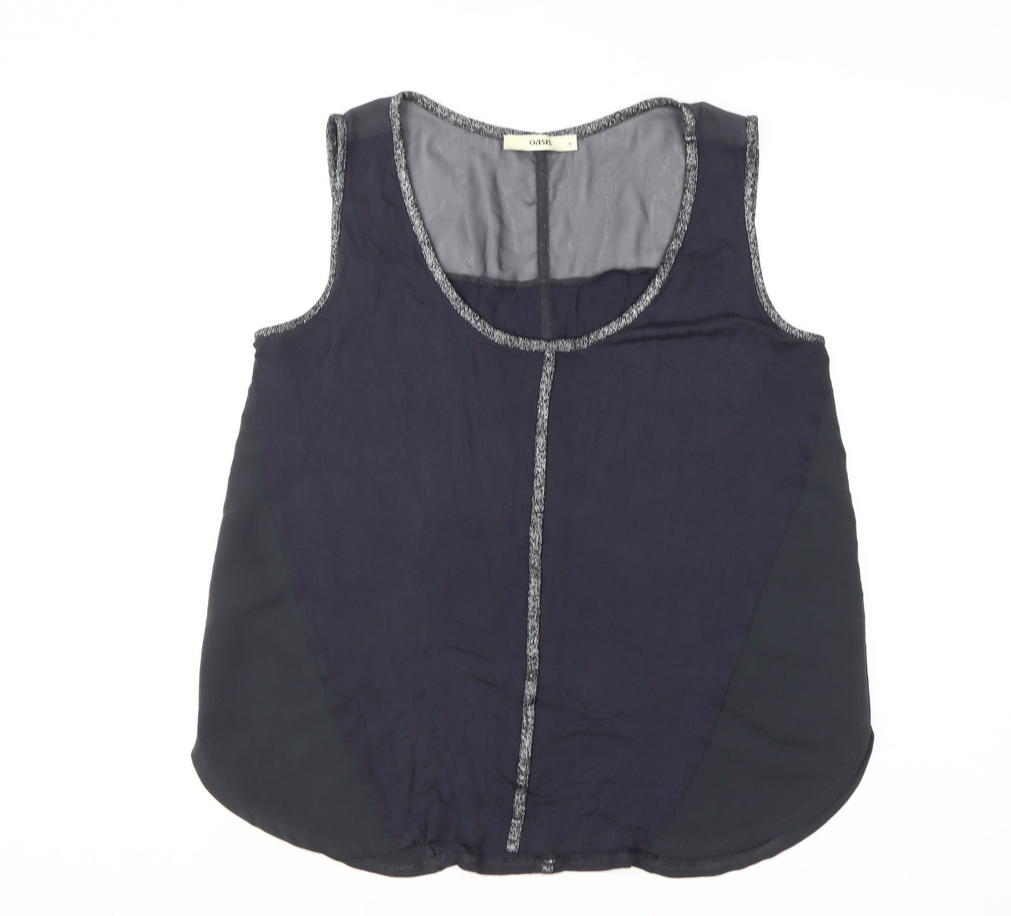 Oasis Women's Black Tank Top, Size S - Basic Sleeveless Style