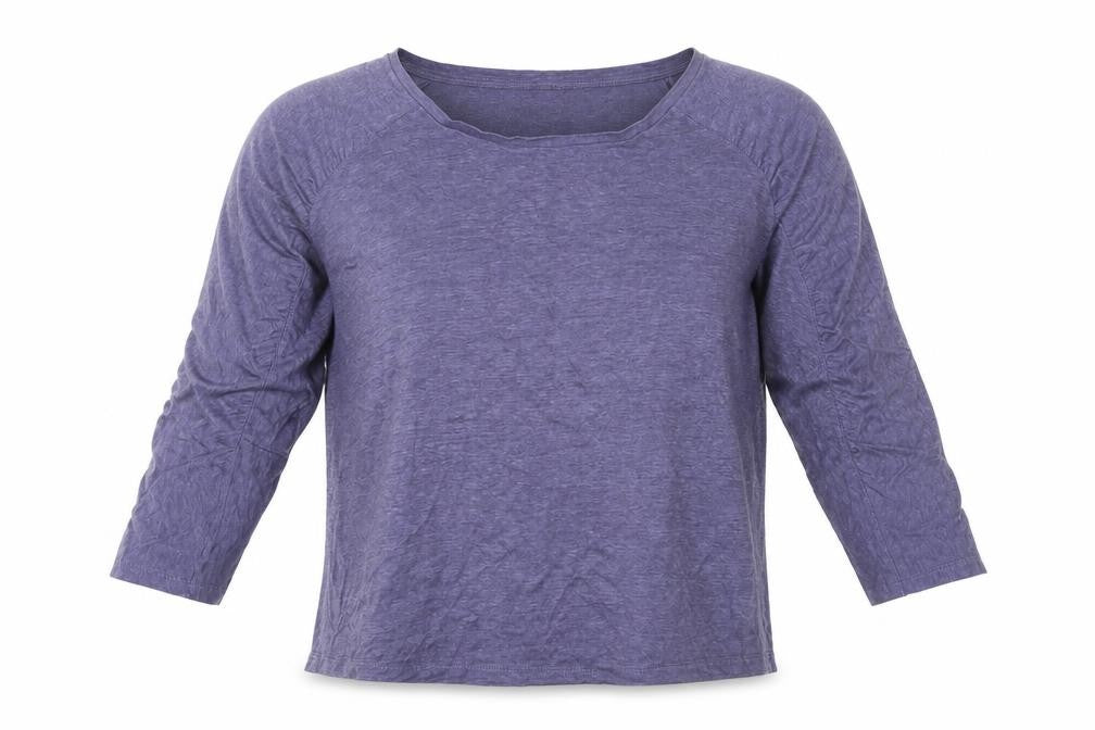 Phase Eight Women's Blue Jersey T-Shirt, Size 12