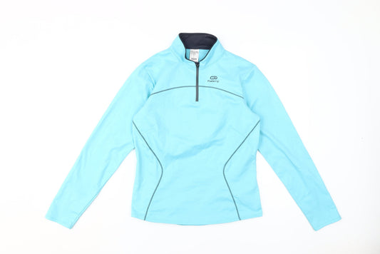 Decathlon Women's Blue 2XS Henley Sweatshirt
