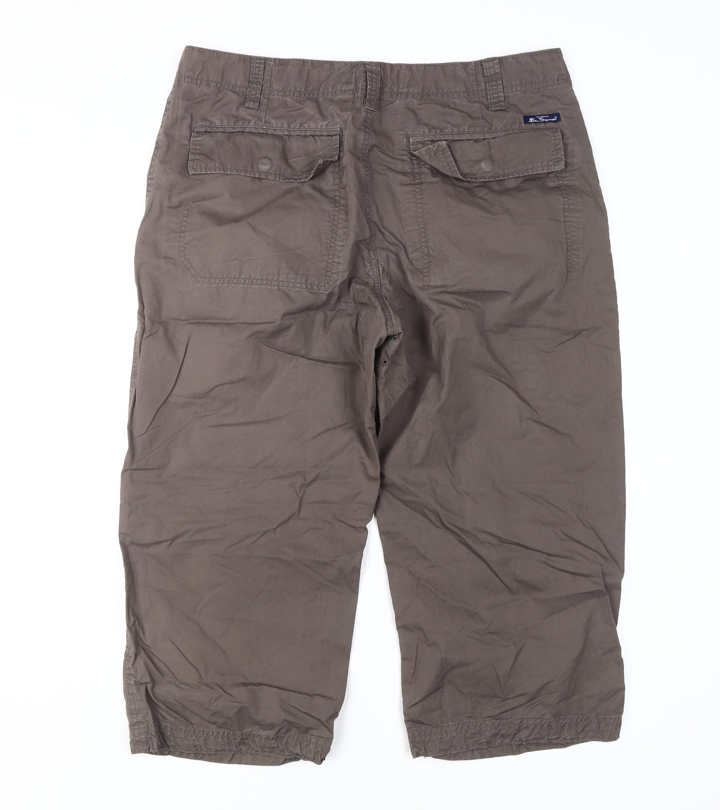 Ben Sherman Men's Brown Casual Trousers Size S