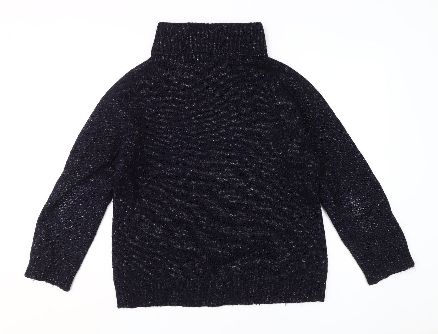 Caroll Women's Black Roll Neck Pullover Jumper S