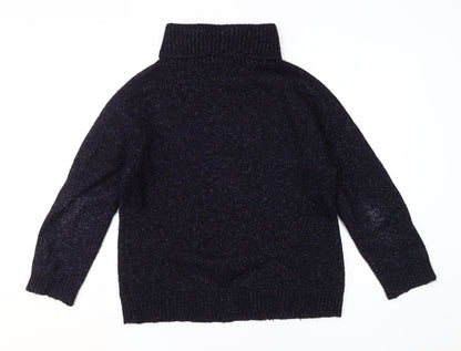 Caroll Women's Black Roll Neck Pullover Jumper S