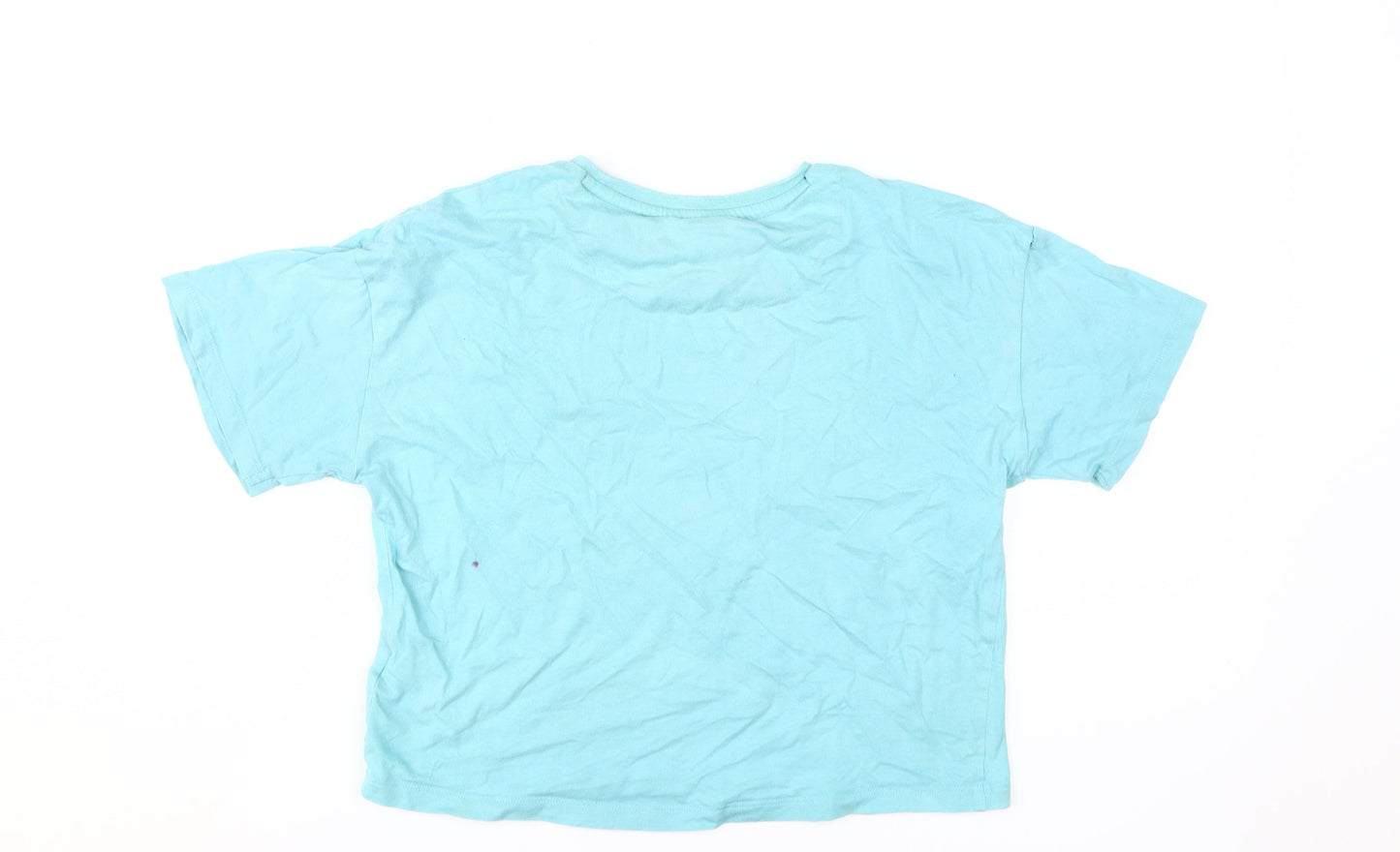 Marks and Spencer Teens Blue Harry Potter Cropped T-Shirt