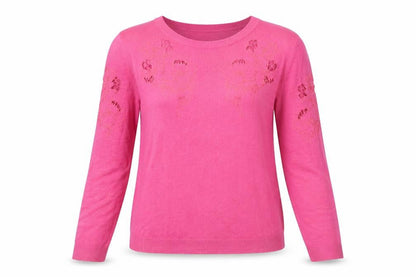 Warehouse Women's Pink Pullover Jumper Size 10