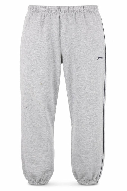 Slazenger Men's Grey Sweatpants S Casual Tapered