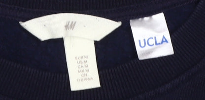 H&M Womens Black UCLA Pullover Sweatshirt M