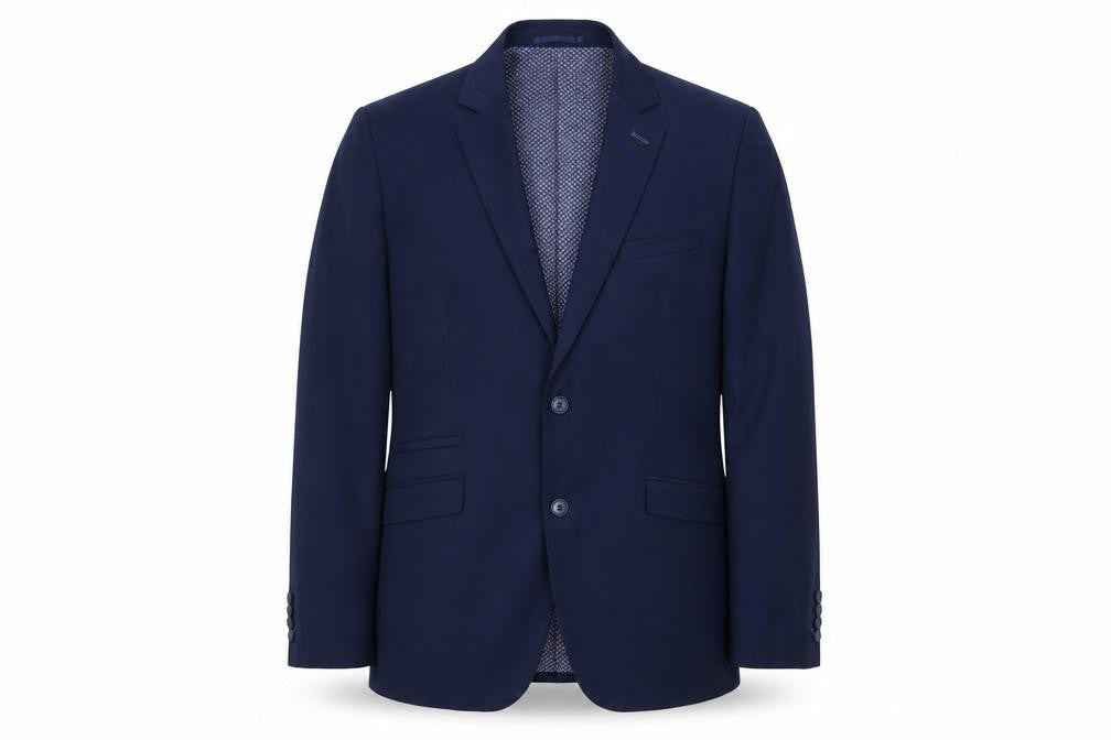 Cavani Men's Blue Blazer Jacket Size 40 Regular Fit
