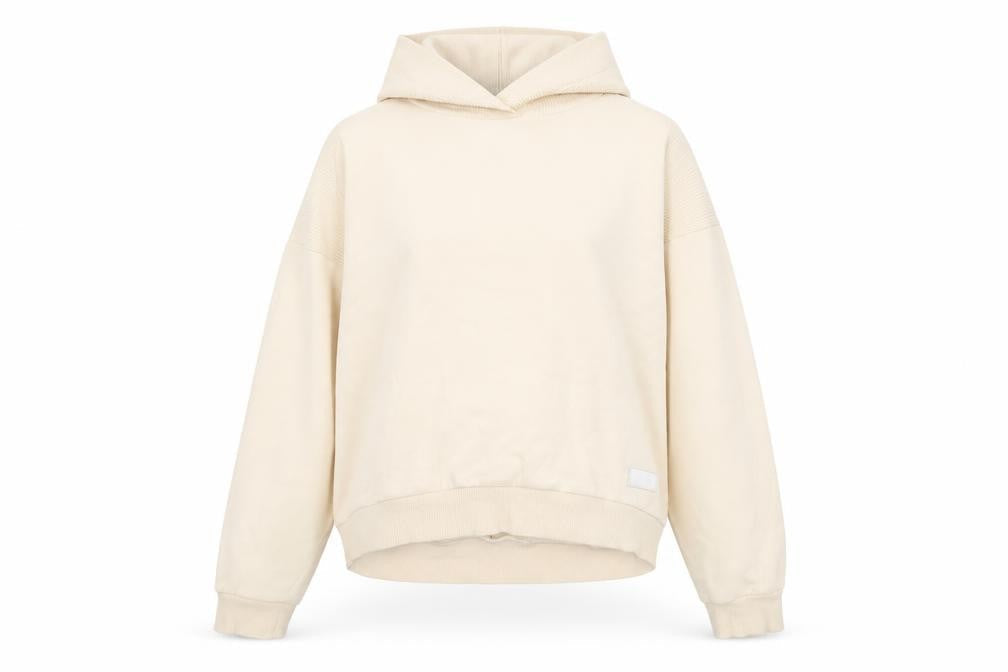 Puma Women's Beige Hoodie Pullover M Casual Style