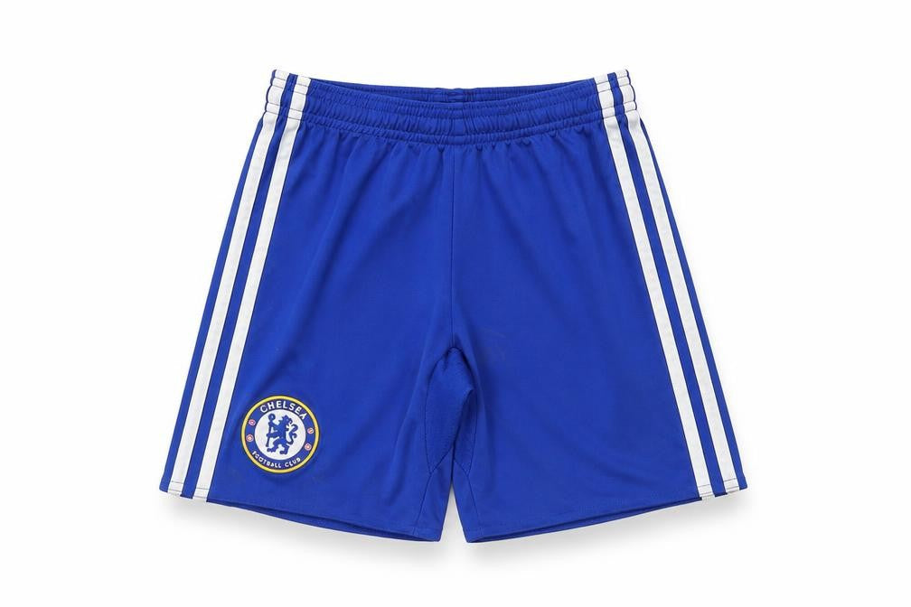 Adidas Boys Blue Athletic Shorts 9-10 Years Football Style