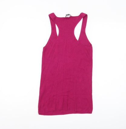 Armani Exchange Women's Red M Basic Tank Top