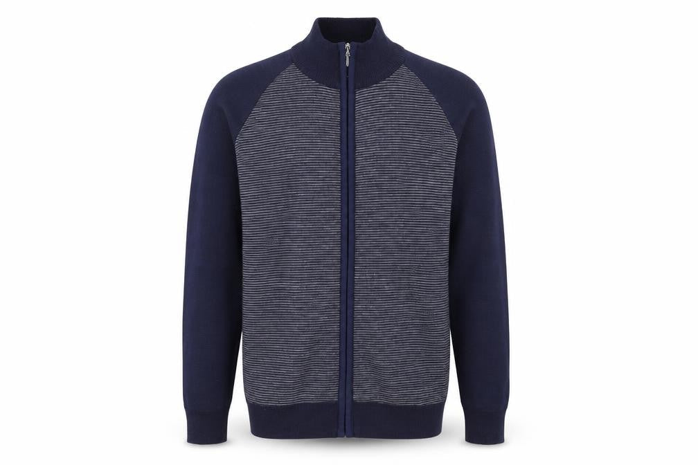 Kangaroo Poo Men's Blue Full Zip Jumper M