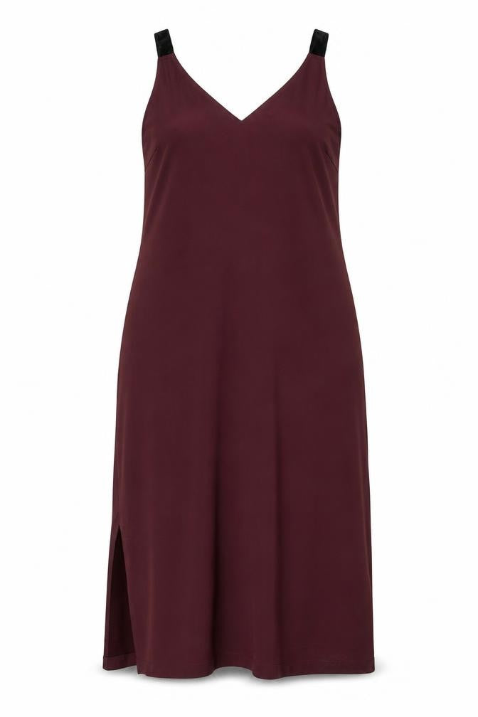 Marks & Spencer Women's Purple Slip Dress, Size 14, Midi