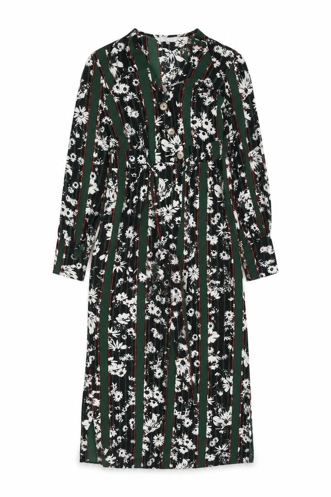 Red Herring Women's Multicoloured Midi Shirt Dress